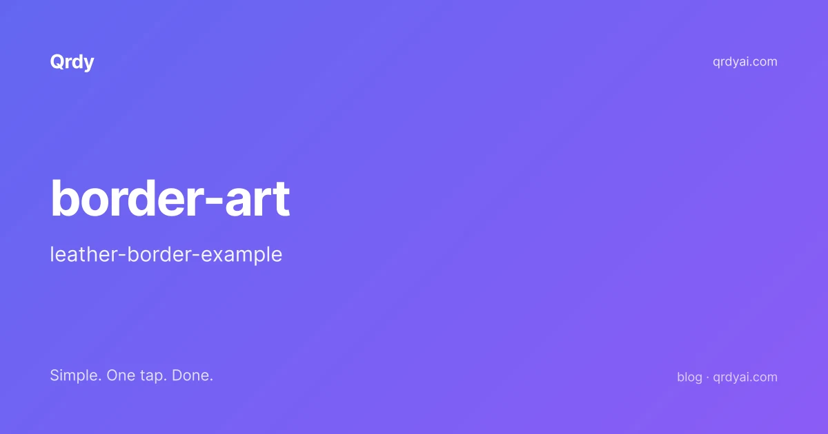 border-art screenshot placeholder